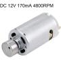 uxcell Vibration Motors DC 12V 170mA 4800RPM Vibrating Motor Strong Power for DIY Electric Massager 79x35.5mm