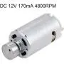 uxcell Vibration Motors DC 12V 170mA 4800RPM Vibrating Motor Strong Power for DIY Electric Massager 79x35.5mm