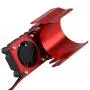 Mxfans N10108 Red Aluminum Alloy Plastic Motor heatsink with 2 Fans for RC 1:10 Car 540 550 Motor Heat Sink