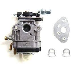 HQparts Carburetor Carb F Gas 2 Cycle 43cc Powermate PCV43 Tiller Motor Parts Fule Line