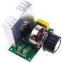 AC 220V 4000W Speed Controller SCR Dimmer Electric Voltage Regulator Speed Control Switch with Aluminum Heat Sink
