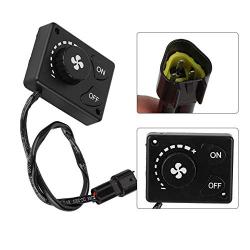 Suuonee Parking Heater Controller, DC 12V/24V Car Parking Heater Knob Controller Switch for Car Truck Air Diesel Heater