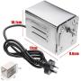 BBQ Grill Rotisserie Spit Motor for Pig Lamb Chicken Goat Charcoal Grill Barbecue Spit Rotisserie Roaster 15W 40kg/90lb Balanced Load, T-Bar Drive Shaft Stainless Steel Electric Motor, ONLY Motor