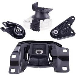 Engine Motor Mount Compatible with Fits 04-09 Mazda 3, 2.0L/2.3L(No Turbo)06-10 Mazda 5, 2.3L 4 PCS Set A4404 A4405 A4418 A5312