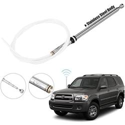 Unikpas Power Car Antenna mast w/Cable Compatible for Toyota Sequoia 2001-2007 Radio Replacement 86337-AF011