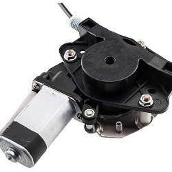 Rear Driver Side Power Window Regulator with Motor Compatible for 2001 2002 2003 2004 Jeep Grand Cherokee Replace# 741-374 55363285AB