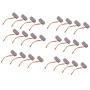 Motor Replacement Brushes, J435A Carbon Brushes Replacement 100Pcs Power Tool Accessories Replacement Kits Parts for 12V/24V Car Electronic Fan Motor