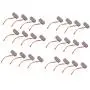 Motor Replacement Brushes, J435A Carbon Brushes Replacement 100Pcs Power Tool Accessories Replacement Kits Parts for 12V/24V Car Electronic Fan Motor