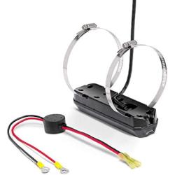 Humminbird 710283-1 XTM 9 HW MSI T Helix MEGA (Side Imaging+, Down Imaging+) Dual Spectrum Chirp with Temperature Trolling Motor Mounted Transducer, Black