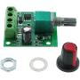 DC Motor Speed Controller MTQY 2PCS DC 1.8V-12V 2A 30W Low Voltage PWM 1803BK 1803B Adjustable Driver Switches with Control Knob