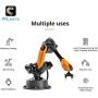 wlkata Mirobot 6DoF Mini Industrial Robotic Arm Educational Kit Programmable Robotic Arm Lightweight Professional Desktop Robotic Arm for K12 or 3D Printer