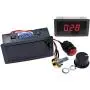 DC 6V-30V 12V 24V MAX 8A 16kHz Adjustable PWM Motor Speed Controller Digtal Display DC Motor Control CV Governor Switch