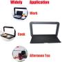 yeshine RV Table RV Foldable Picnic Table Motorhome RV Folding Wall Table，RV Folding Wall-Mounted Drop-Leaf Table External Lockable Wall Table Aluminium Alloy Floating Wall Table For Campervan Trailer