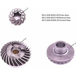 Outboard Engine 61N-45551-00 Pinion & 61N-45571-00 Reverse & 61N-45560-10 Forward Gear for Yamaha F25 E25B E30H 25B 30H Boat Motor