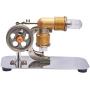 Sunnytech Hot Air Stirling Engine Mini Hot Air Motor Model Educational Kits FD01-HA001
