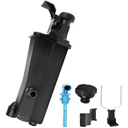 Coolant Recovery Reservoir Expansion Tank with Cap and Sensor Replacement for BMW X3 X5 320i 325i 328i 330i