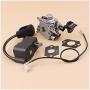 Perfect fit Carburetor Ignition Coil Module for STIHL BR600 BR550 BR500 Leaf for Backpack Blower Engine for Motor Parts for ZAMA C1Q-S183 Carb Good Abrasion Resistance