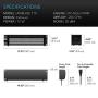 AC Infinity AIRBLAZE T14, Universal Fireplace Blower Fan Kit 14