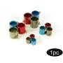 Vehicles-OCS 1PC CNC Aluminum Alloy Brushless Motor Water Cooling Jacket Colorful Motor Cover Water-Cooled Sleeve for RC Electric Boat Model - (Color: B28 L28mm Red)