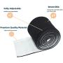 Taruimoo trolling motor wire extension、Cable Management Sleeve, Cuttable Neoprene Troll Sleeve，for Management to Hide and Cover Wire and Extension Cords - Black/White 60in (1-Pack)