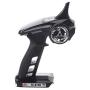 HOBBYMATE Flysky RC FS GT2B Radio Transmitter & FS-GR3E Receiver, 3 Channel 2.4Ghz Radio Controller with Internal Rechargeable Transmitter Battery