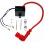 shanmu CDI Ignition Coil And Magneto for 50cc-80cc 2-Stroke Engine Motorized Bicycle Engine CDI Ignition Coil Magneto Stator Coil Spark Plug Kit