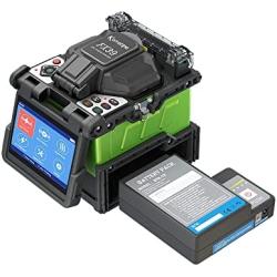 6 Motor Alignment Trunk Fusion Splicer KomShine FX39 6S Fast Splicing, 7800mAh Battery 400 Cycles of Splicing and Heating empalmadora de fibra óptica