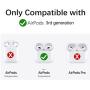 LVANLLF Cool Silicone Motorcycle Vehicle Headphone Case Compatible with Airpods 3rd Airpods 3 2021 Headphones Fashion Cover for Boys Girls Teenager Best Gift Glow in Dark