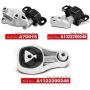 A-Premium Engine Motor and Transmission Mount Compatible with Smart Fortwo 2008-2015 ELECTRIC L3 1.0L 3-PC Set