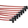 A-Team Performance - 8.0mm Red Silicone Spark Plug Wires - Compatible with Chevrolet SBC Small Block GMC Under the Exhaust Wires HEI 283 305 307 327 350 400