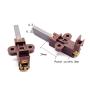 20PCS MEIMRSHLY Carbon Brush Vacuum Motor Carbon Brush Replacements for Ametek Lamb 2311480 Applicable to Suction Machine, Wall Breaking Machine, Dry and Wet Vacuum Cleaner Motor (20, CB30/60/80)