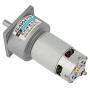 DC12V/24V 35W Mini DC Gear Motor Metal Speed Adjustable Large Torque Motor CW/CCW(12v 50rpm)