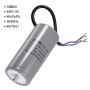 uxcell CBB60 Run Capacitor 40uF 450V AC 2 Wires 50/60Hz Cylinder 110x50mm with Terminal, M8 Fixing Stud for Air Compressor Water Pump Motor