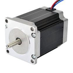 STEPPERONLINE 3PCS Nema 23 CNC Stepper Motor 2.8A 269oz.in 76mm Bipolar for Hobby CNC Kit