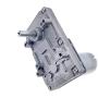 24V Worm Gear Motor 12V Reducer 20-157RPM DC High Torque Electric Motor Metal Gear Reverse Self Lock for Automation Equipment (12V 105RPM)