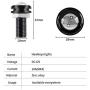 Yifengshun Super Bright 4 in 1 18MM Red LED Eagle Eye Strobe Warning Light DRL Daytime Running Reversing Light With Wireless Remote Control for Car Truck Motorcycle DC12V