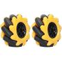 Mecanum Wheel 48mm Omni-Directional Wheel Smart Robot Car Accessories DIY Toy Components (1 Pair)