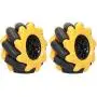 Mecanum Wheel 48mm Omni-Directional Wheel Smart Robot Car Accessories DIY Toy Components (1 Pair) Mecanum Wheel 48mm Omni-Directional Wheel Smart Robot Car Accessories DIY Toy Components (1 Pair)