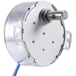 Jutagoss Synchronous Motor,TYC-50 Single Flat Shaft Direction CCW, 4 Watt AC 110V 15-18 RMP, 2 Pcs