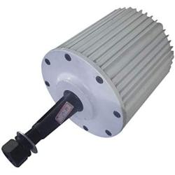 1000W 2000W 3000W 48V 96V 220V Coreless AC Rare Earth Permanent Magnet Generator Low RPM 300/400/500rpm Wind Turbine Maglev Generator (110V With Base, 2000w / 400rpm)