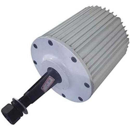 1000W 2000W 3000W 48V 96V 220V Coreless AC Rare Earth Permanent Magnet Generator Low RPM 300/400/500rpm Wind Turbine Maglev Generator (110V With Base, 2000w / 400rpm)