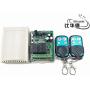 Calvas 315Mhz Wireless RF Switch DC12V Relay Receiver Module and 315 Mhz Remote Controls For DC Motor Forward and Reverse Controller - (Color: White)