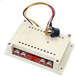10-50V 60A DC Motor Speed Control PWM Controller 12V 24V 36V 48V 3000W with Case