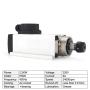 RATTMMOTOR CNC Spindle Motor Kit Square 2.2KW 220V Square Air Cooled Spindle Motor ER20+2.2KW Inventer 220V Spindle Motor Speed Control Variable Frequency Drive VFD for CNC Router Milling Machine