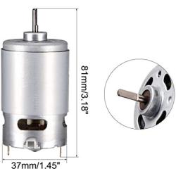 uxcell 10.8V 20000RPM DC Motor for DIY Electric, Electronic Projects, Drills, Robots, Remote Controlled Cars, Robot, Saw Repair, Replacement Engine