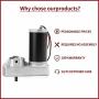 Neresshery 132682 RV Actuator Slide Out Motor 18 : 1 Ratio Motor OEM Replace for 295380 M-8910 RP-785615 Motor 12 Volts 5800 RPM Venture Acuator for RV Camper Trailer,Compatible with Most Actuators