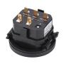 Battery Indicator LED Digital Battery Meter Indicator 12V 24V 36V 48V 72V Round Meter Gauge Charge Status Monitor Controller Tester for Carts Boat Marine Tractor Motorcycle Truck Car