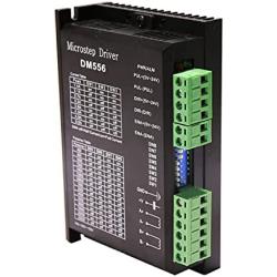 HANPOSE CNC Digital Stepper Driver DM556 Stepper Motor Controller 2-phase Stepper Motor Driver 20-50V DC Max 5.6A 128 subdivision For Nema 23, 24 and Nema 34 stepper motor (DM556, 5PCS)