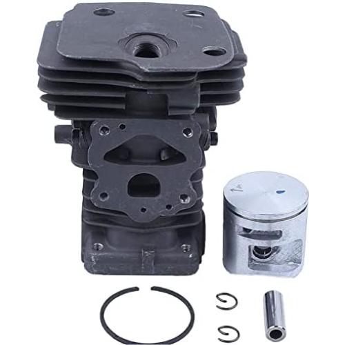 44MM Cylinder Piston Kit for Husqvarna 445 445E 450 450E JONSERED CS2245 CS2245S CS2250 Chainsaw Motor Engine Rebuild Pa