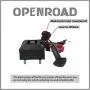 OPENROAD 10000Lbs 12 Volts Electric Winch, Winch for Truck/4×4/Jeep, 10000Lbs/4535kg Electric Winch Kit, with 26m/85ft Winch Cable, Towing Off-Road Electric Winch Recovery kit (10000Lbs Black)